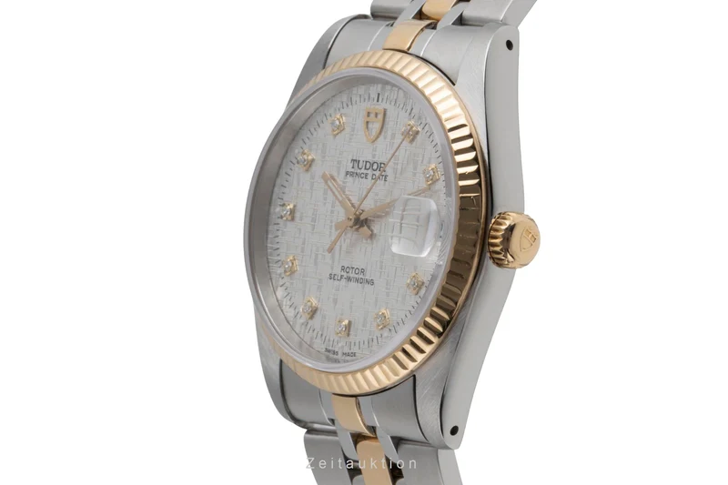 Tudor Prince Date steel / gold automatic men's watch 74033 [2502645]