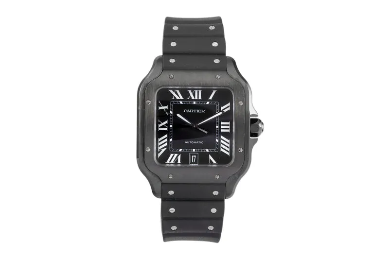 Cartier Santos steel automatic men's watch WSSA0039 LP: 9450EUR [2503761]