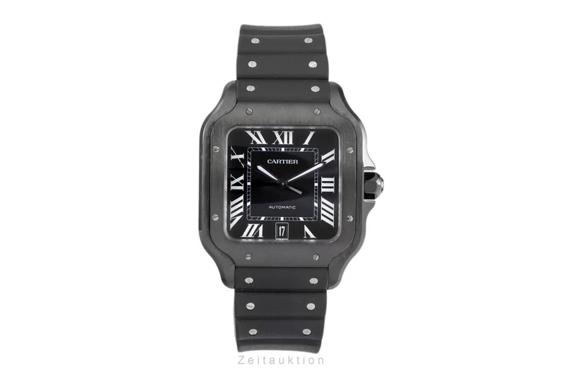 Cartier Santos steel automatic men's watch WSSA0039 LP: 9450EUR [2503761]