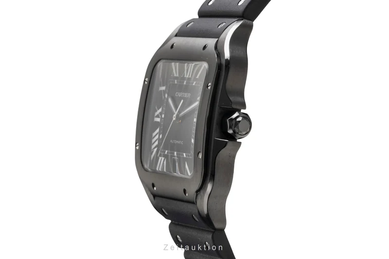 Cartier Santos steel automatic men's watch WSSA0039 LP: 9450EUR [2503761]