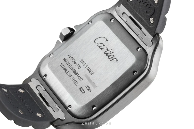 Cartier Santos steel automatic men's watch WSSA0039 LP: 9450EUR [2503761]