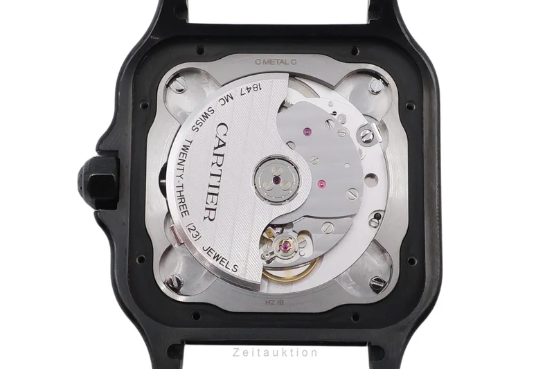 Cartier Santos steel automatic men's watch WSSA0039 LP: 9450EUR [2503761]