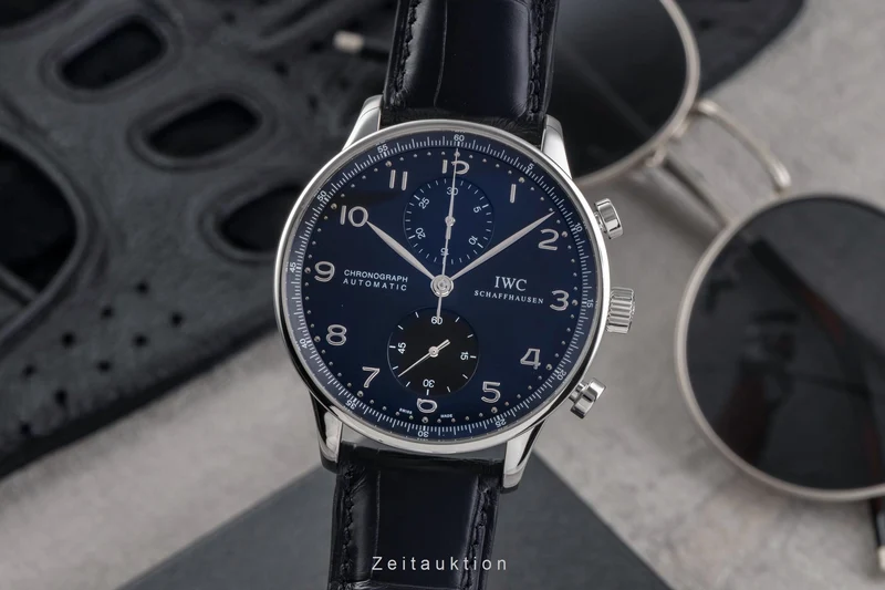 IWC Portugieser chronograph steel automatic men's watch IW371438 [2502853]