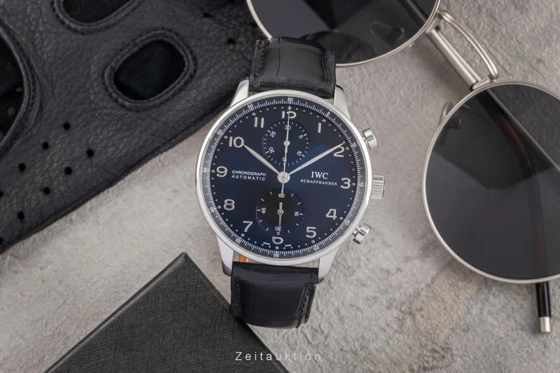 IWC Portugieser chronograph steel automatic men's watch IW371438 [2502853]