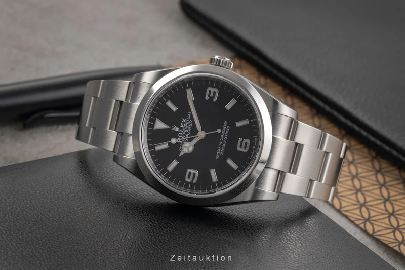 Rolex Explorer steel automatic men's watch 124270 [2503590]