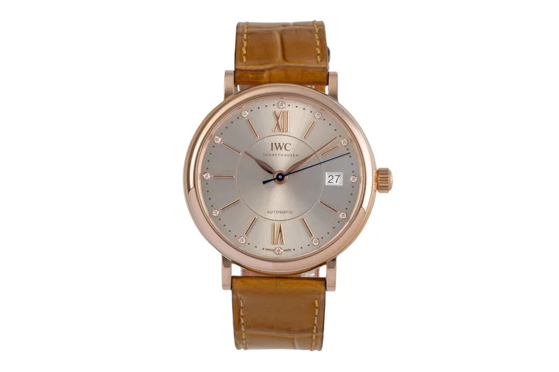 IWC Portofino 18 ct red gold automatic men's watch IW458105 LP: 14400EUR [2503395]