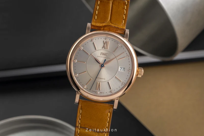 IWC Portofino 18 ct red gold automatic men's watch IW458105 LP: 14400EUR [2503395]