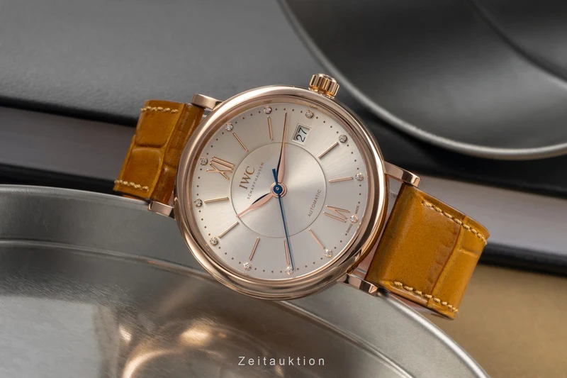 IWC Portofino 18 ct red gold automatic men's watch IW458105 LP: 14400EUR [2503395]