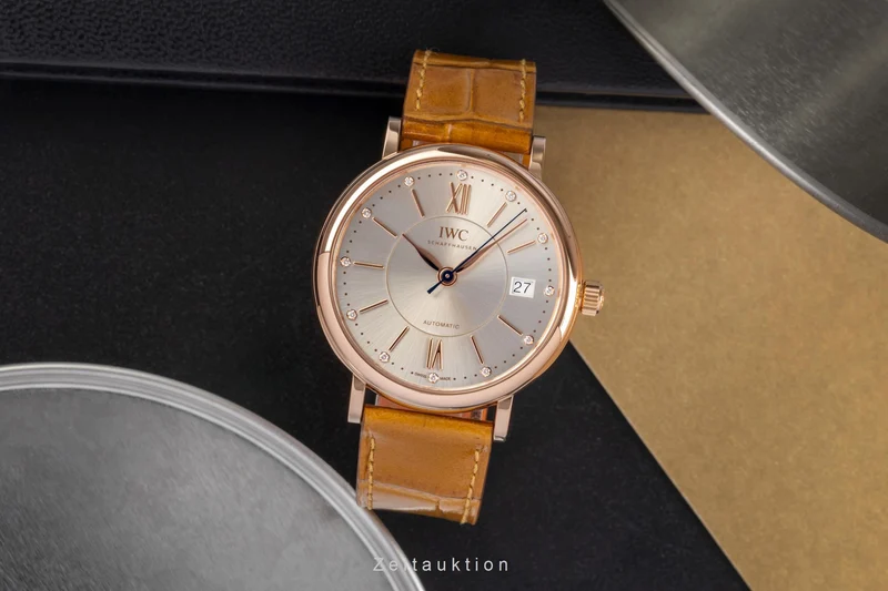 IWC Portofino 18 ct red gold automatic men's watch IW458105 LP: 14400EUR [2503395]