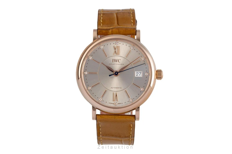IWC Portofino 18 ct red gold automatic men's watch IW458105 LP: 14400EUR [2503395]