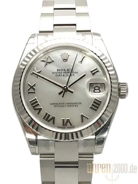 Rolex Oyster Datejust 31 178274 Perlmutt Römisch
