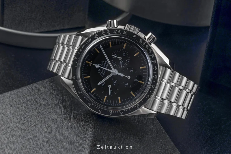 Omega Speedmaster Moonwatch chronograph steel manual winding men's watch 3590.50.00 LP: 7600EUR [2502677]
