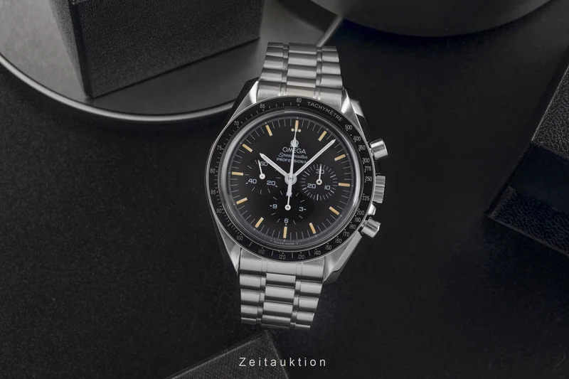 Omega Speedmaster Moonwatch chronograph steel manual winding men's watch 3590.50.00 LP: 7600EUR [2502677]