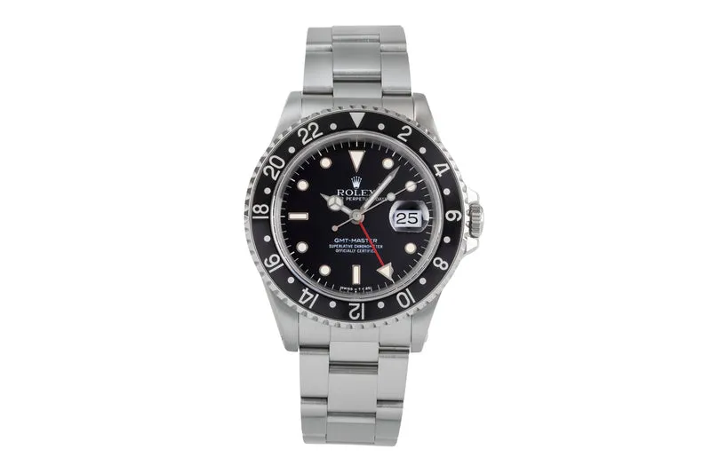 Rolex GMT-Master steel automatic men's watch 16700 [2503691]