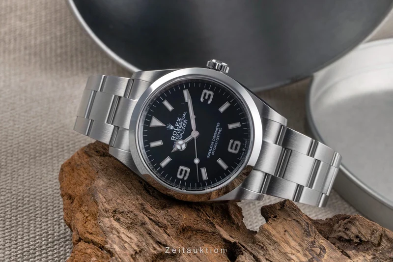 Rolex Explorer steel automatic men's watch 124270 [2503727]