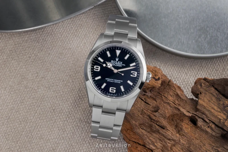 Rolex Explorer steel automatic men's watch 124270 [2503727]