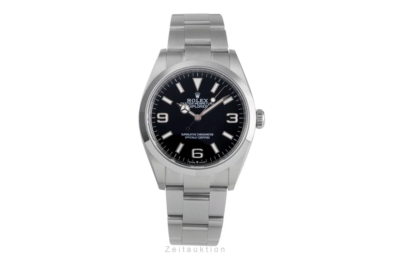 Rolex Explorer steel automatic men's watch 124270 [2503727]