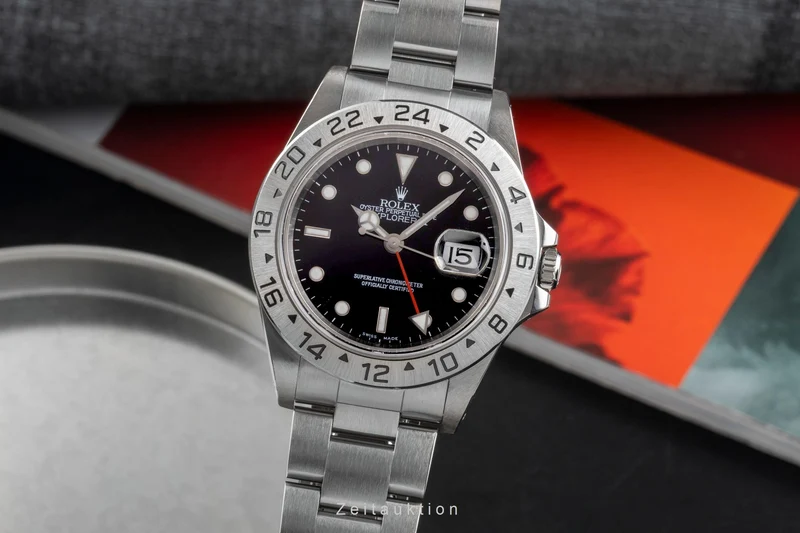 Rolex Explorer II steel automatic men's watch 16570 [2503680]