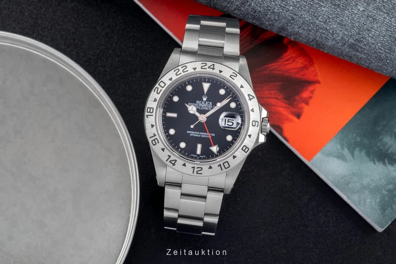 Rolex Explorer II steel automatic men's watch 16570 [2503680]