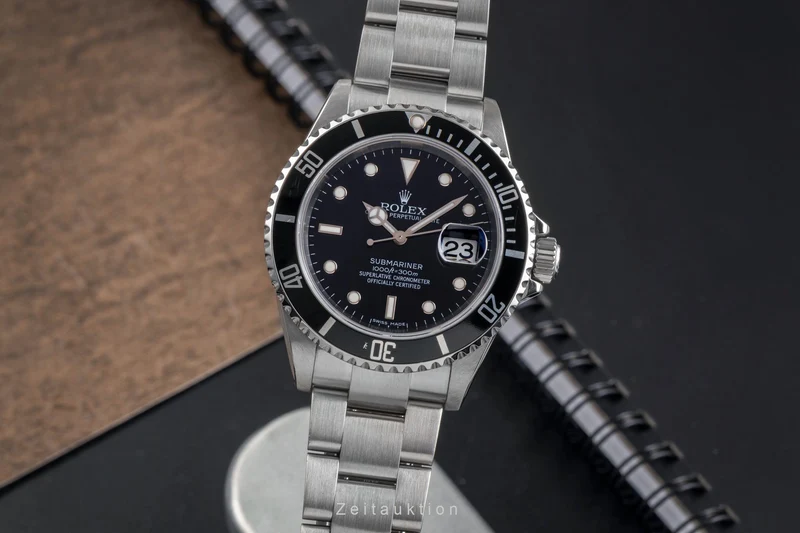 Rolex Submariner steel automatic men's watch 16610T [2503692]