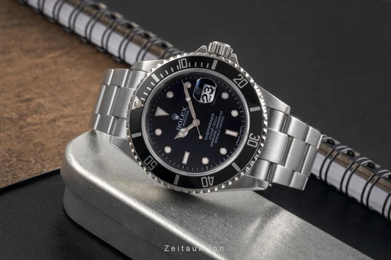 Rolex Submariner steel automatic men's watch 16610T [2503692]