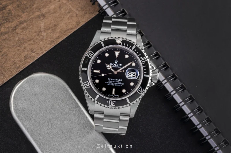 Rolex Submariner steel automatic men's watch 16610T [2503692]