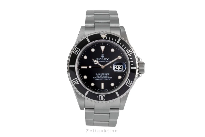 Rolex Submariner steel automatic men's watch 16610T [2503692]