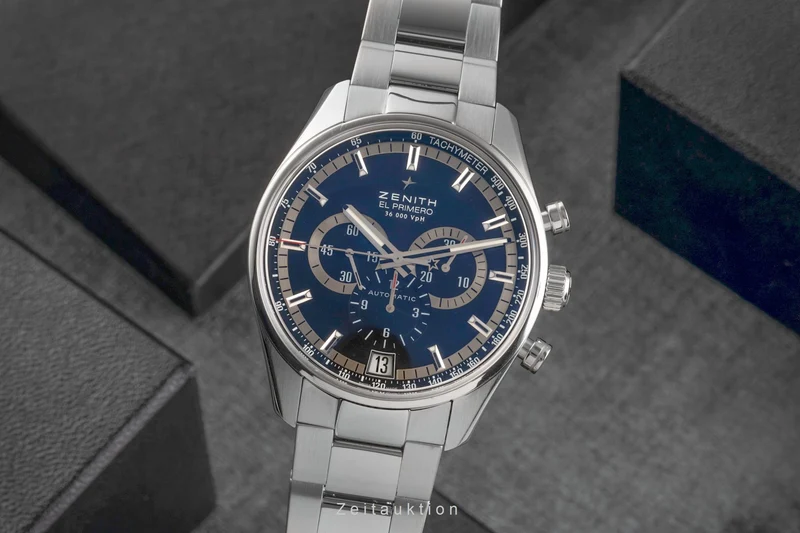 Zenith El Primero chronograph steel automatic men's watch 03.2040.400/21.M2040 [2503648]