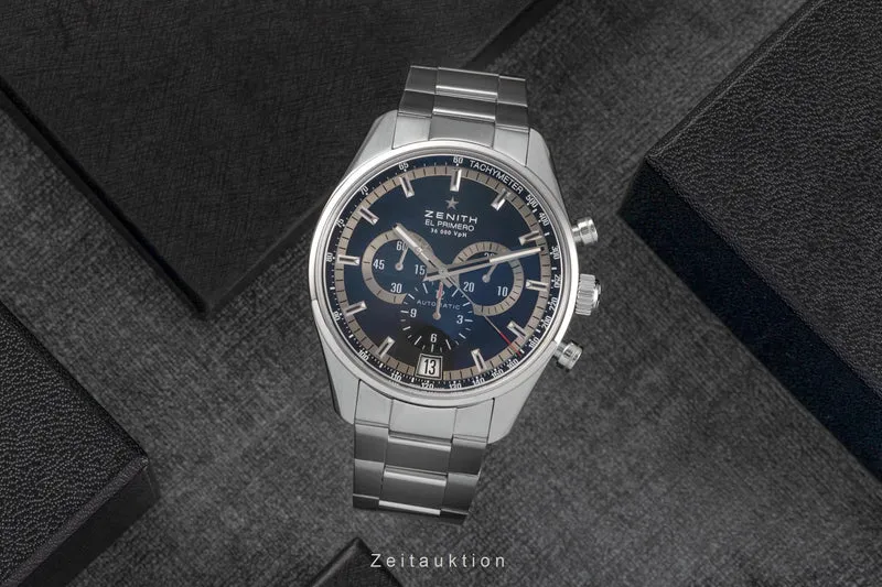 Zenith El Primero chronograph steel automatic men's watch 03.2040.400/21.M2040 [2503648]