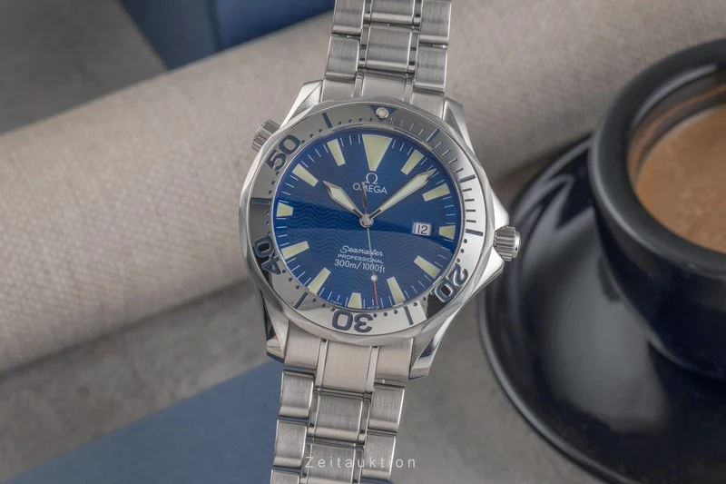 Omega Seamaster steel quartz men's watch 2265.80.00 [2503539]