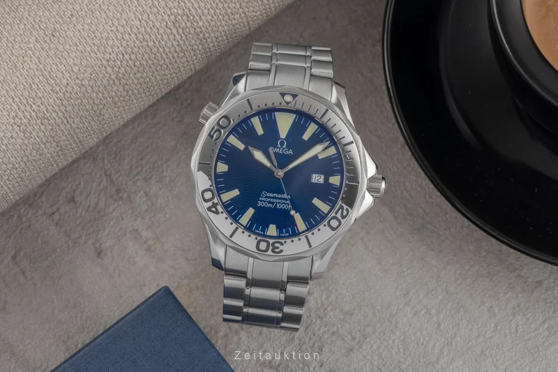 Omega Seamaster steel quartz men's watch 2265.80.00 [2503539]