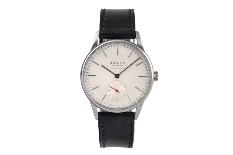 Nomos Neomatik steel automatic men's watch 392 LP: 3220EUR [2503973]