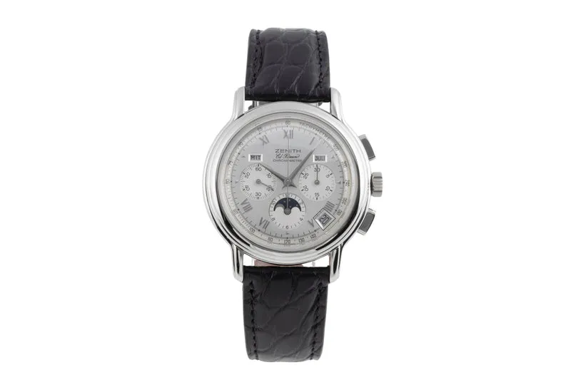 Zenith El Primero chronograph steel automatic men's watch 14/01.0240.410 [2503616]