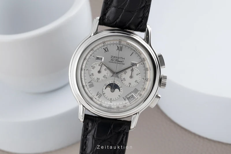 Zenith El Primero chronograph steel automatic men's watch 14/01.0240.410 [2503616]