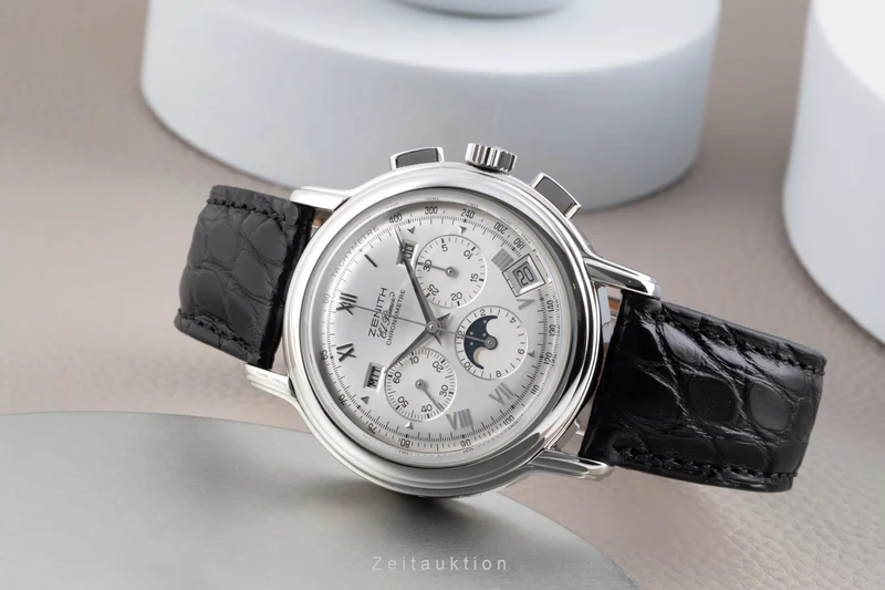 Zenith El Primero chronograph steel automatic men's watch 14/01.0240.410 [2503616]