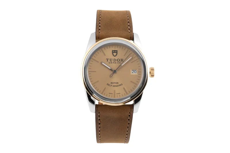 Tudor Glamour Date steel / gold automatic men's watch 55003 [2503495]
