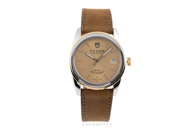Tudor Glamour Date steel / gold automatic men's watch 55003 [2503495]
