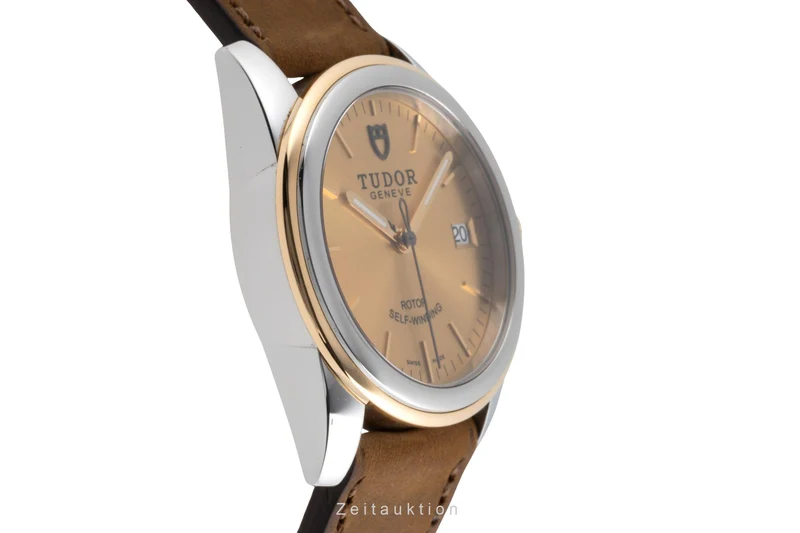 Tudor Glamour Date steel / gold automatic men's watch 55003 [2503495]