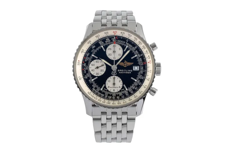 Breitling Old Navitimer chronograph steel automatic men's watch A13322 [2503356]