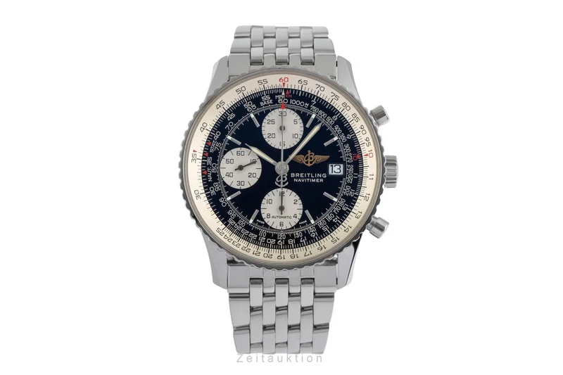 Breitling Old Navitimer chronograph steel automatic men's watch A13322 [2503356]