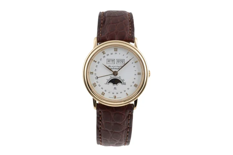 Blancpain Villeret 18 ct gold automatic men's watch 6595-1418 [2503426]