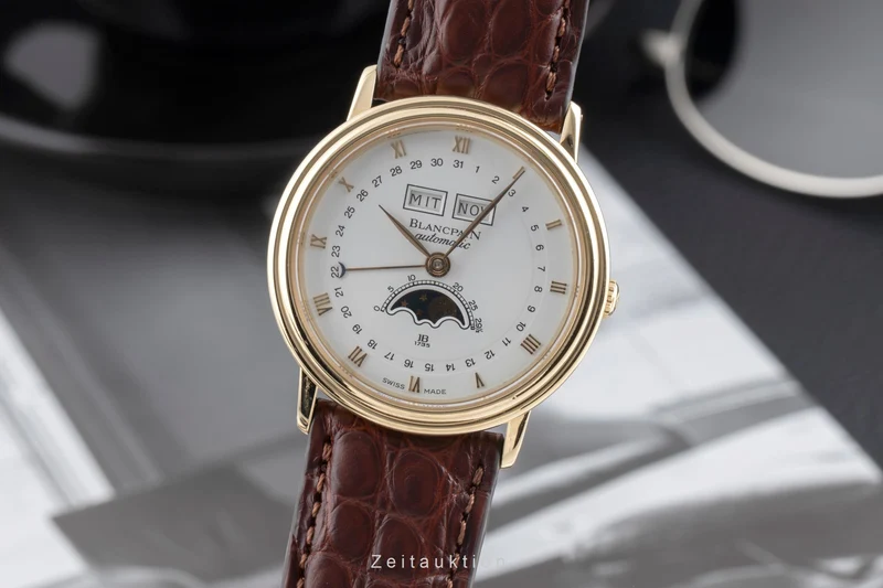 Blancpain Villeret 18 ct gold automatic men's watch 6595-1418 [2503426]