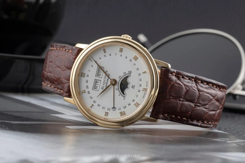 Blancpain Villeret 18 ct gold automatic men's watch 6595-1418 [2503426]