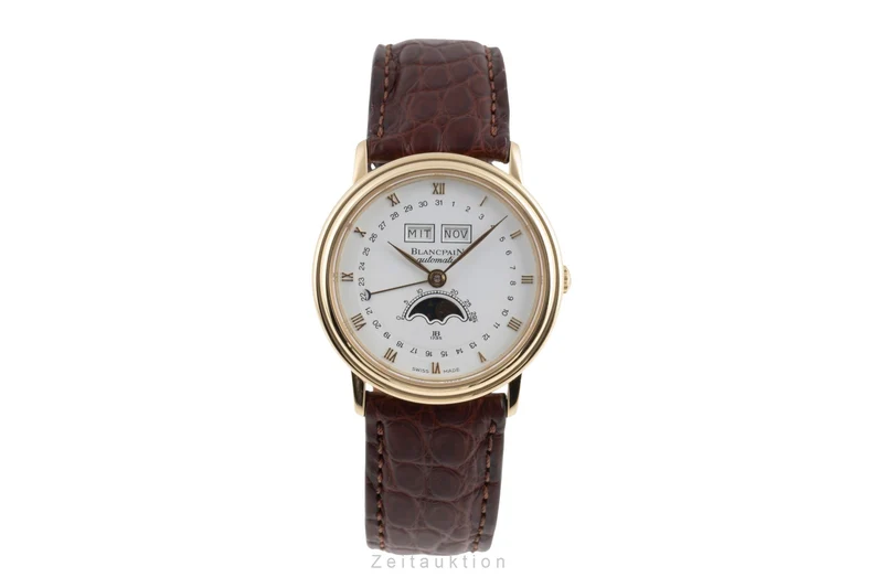 Blancpain Villeret 18 ct gold automatic men's watch 6595-1418 [2503426]