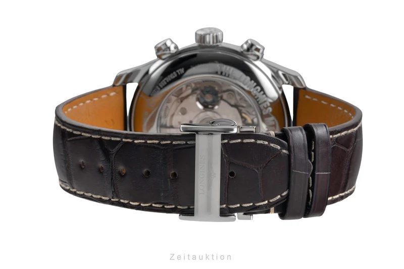 Longines Master Collection chronograph steel automatic men's watch L2.859.4.78.3 LP: 3600EUR [2503795]
