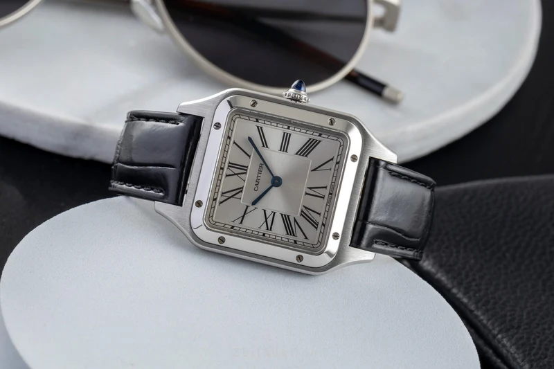 Cartier Santos Dumont steel quartz men's watch WSSA0022 [2503911]