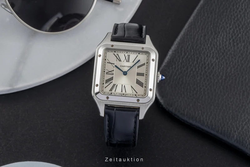 Cartier Santos Dumont steel quartz men's watch WSSA0022 [2503911]