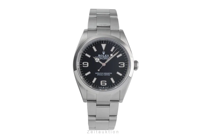 Rolex Explorer steel automatic men's watch 124270 [2503182]
