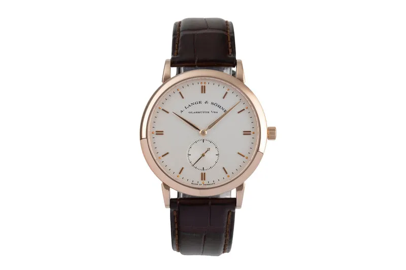 A. Lange & Söhne Saxonia 18 ct red gold manual winding men's watch 216.032 [2500719]
