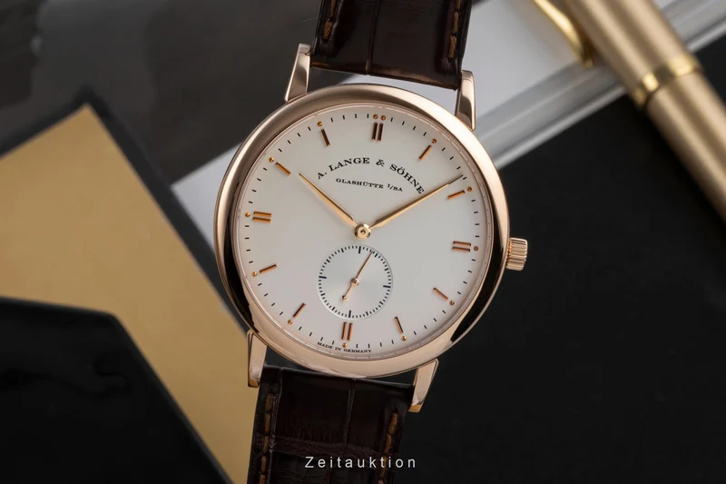A. Lange & Söhne Saxonia 18 ct red gold manual winding men's watch 216.032 [2500719]